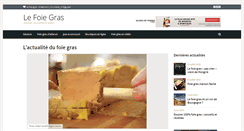 Desktop Screenshot of le-foie-gras.eu