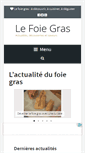 Mobile Screenshot of le-foie-gras.eu